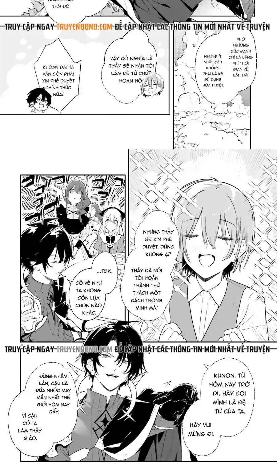 Majutsushi Kunon Wa Miete Iru Chap 10 - Next Chap 11