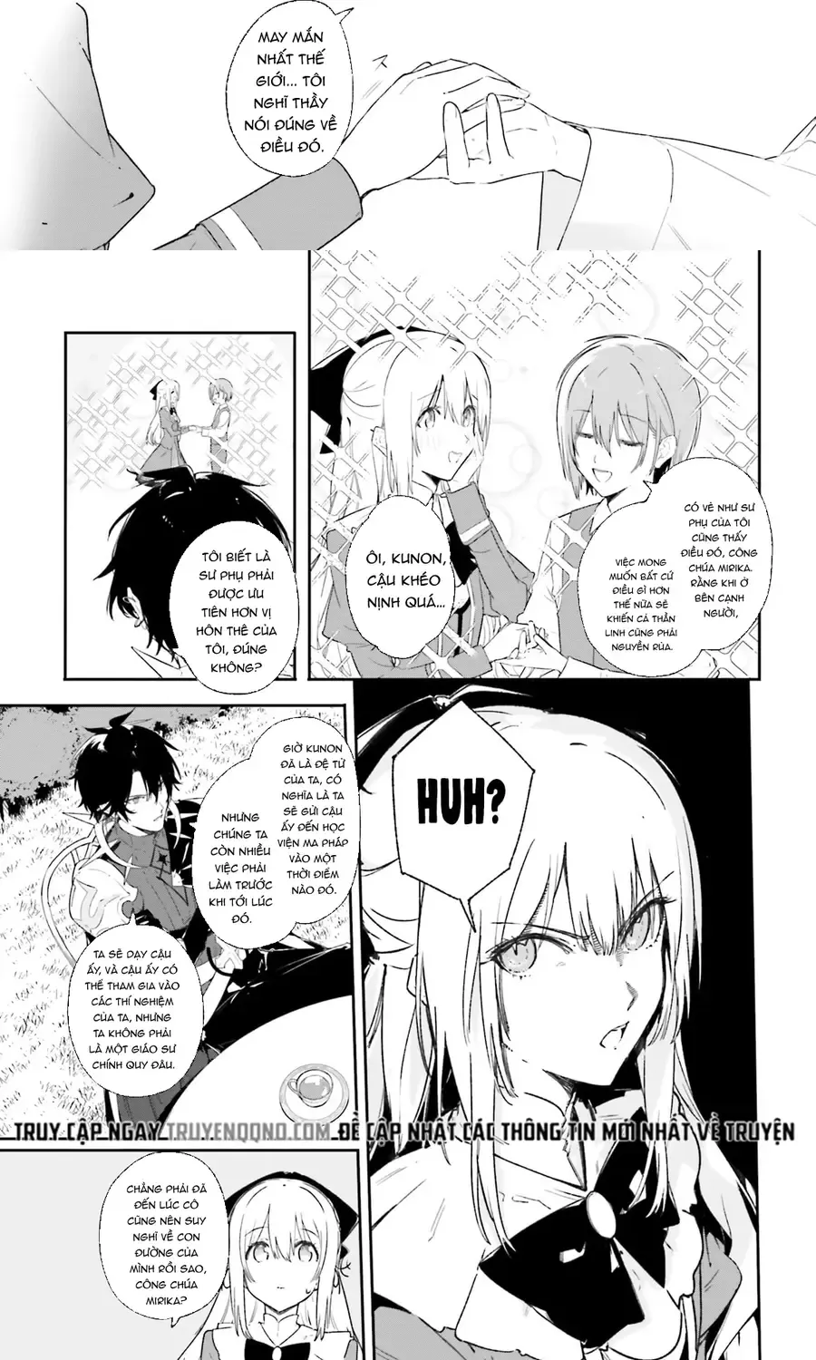 Majutsushi Kunon Wa Miete Iru Chap 10 - Next Chap 11