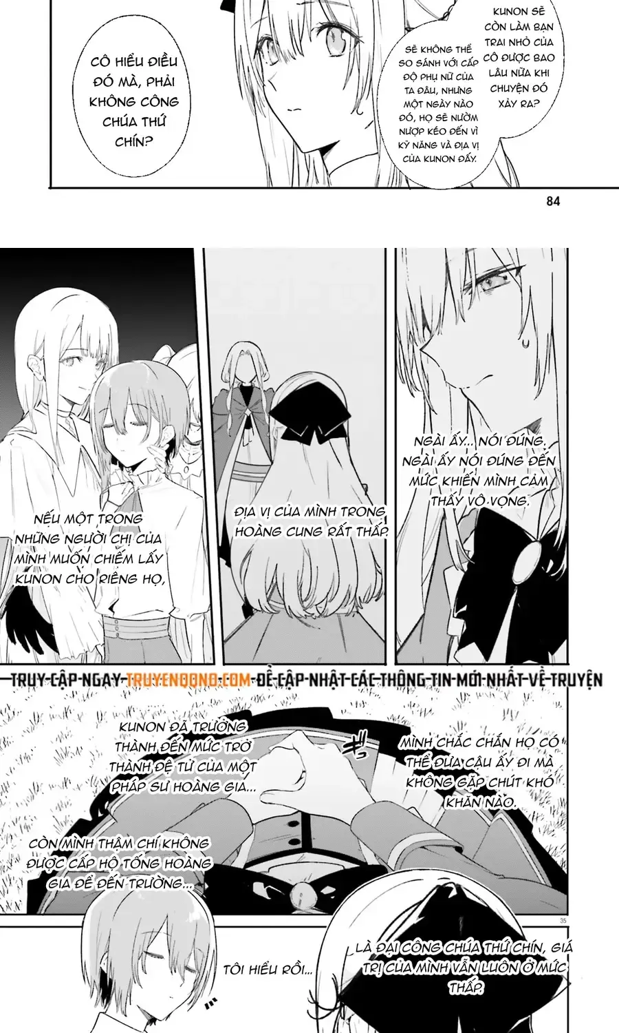 Majutsushi Kunon Wa Miete Iru Chap 10 - Next Chap 11
