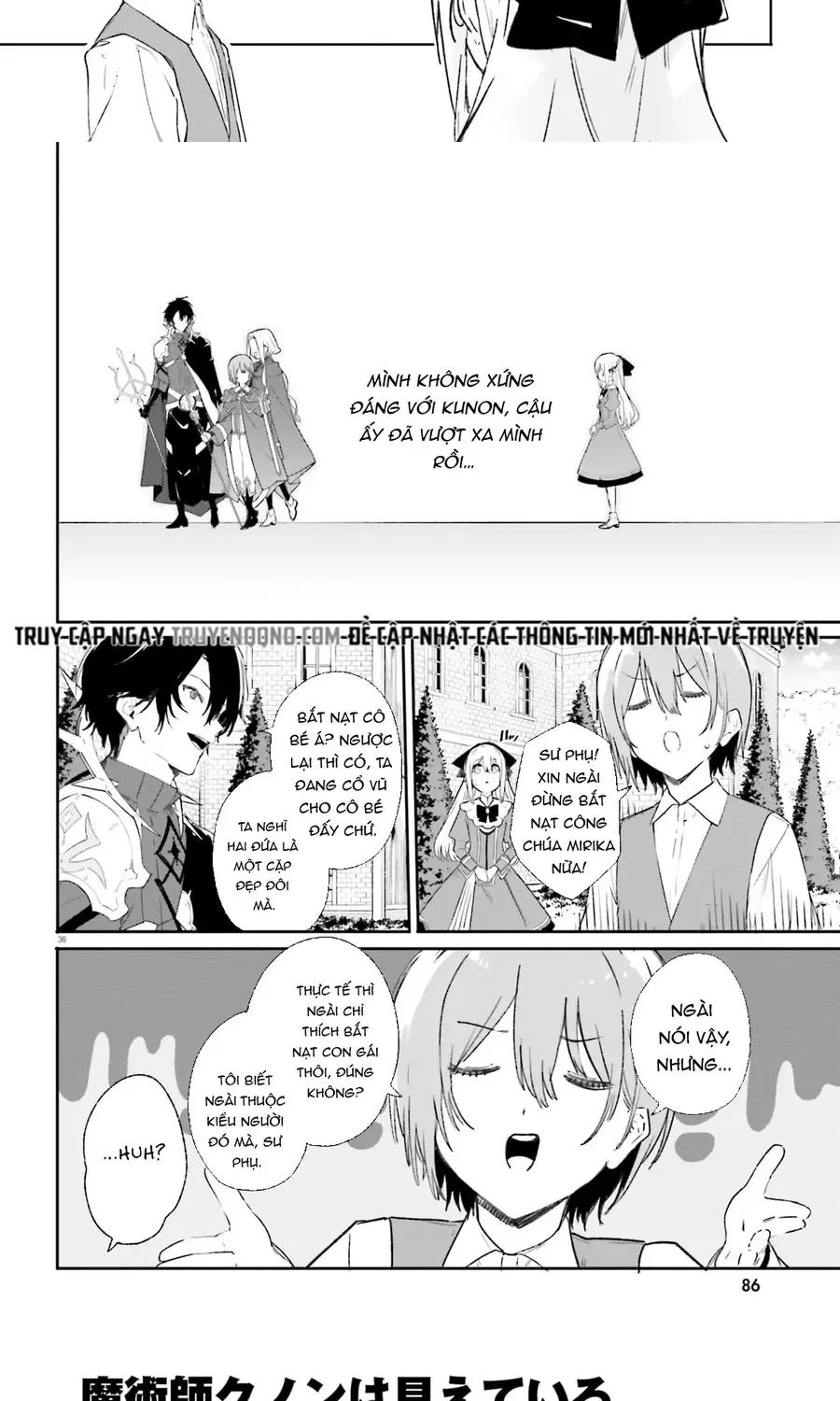 Majutsushi Kunon Wa Miete Iru Chap 10 - Next Chap 11