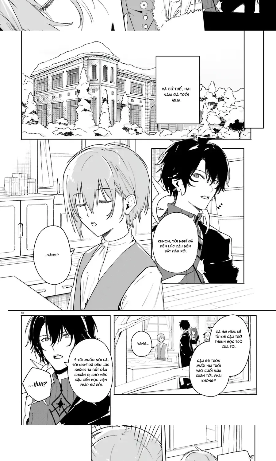 Majutsushi Kunon Wa Miete Iru Chap 11 - Next Chap 12