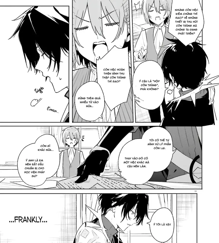 Majutsushi Kunon Wa Miete Iru Chap 11 - Next Chap 12