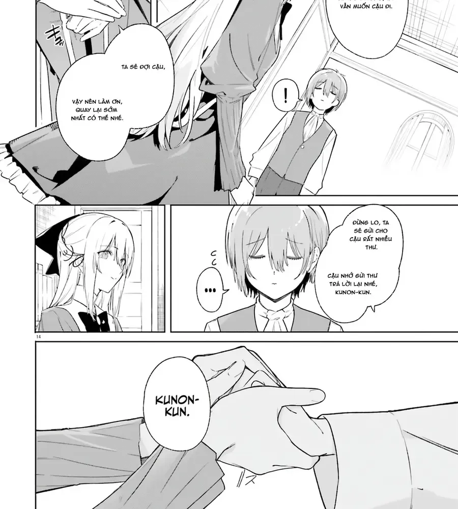 Majutsushi Kunon Wa Miete Iru Chap 11 - Next Chap 12