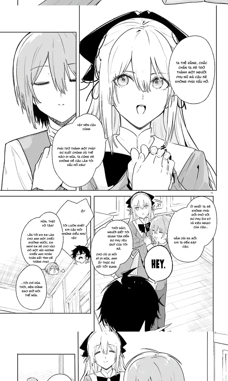 Majutsushi Kunon Wa Miete Iru Chap 11 - Next Chap 12