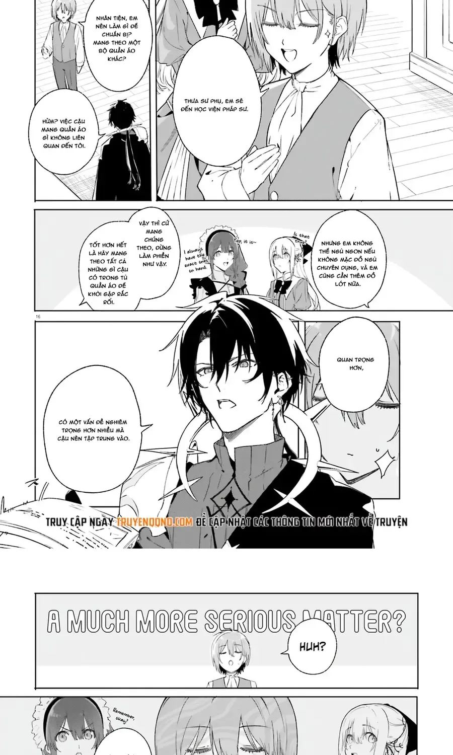 Majutsushi Kunon Wa Miete Iru Chap 11 - Next Chap 12