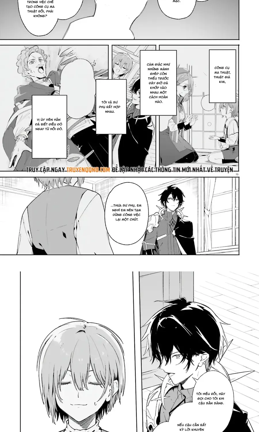 Majutsushi Kunon Wa Miete Iru Chap 11 - Next Chap 12