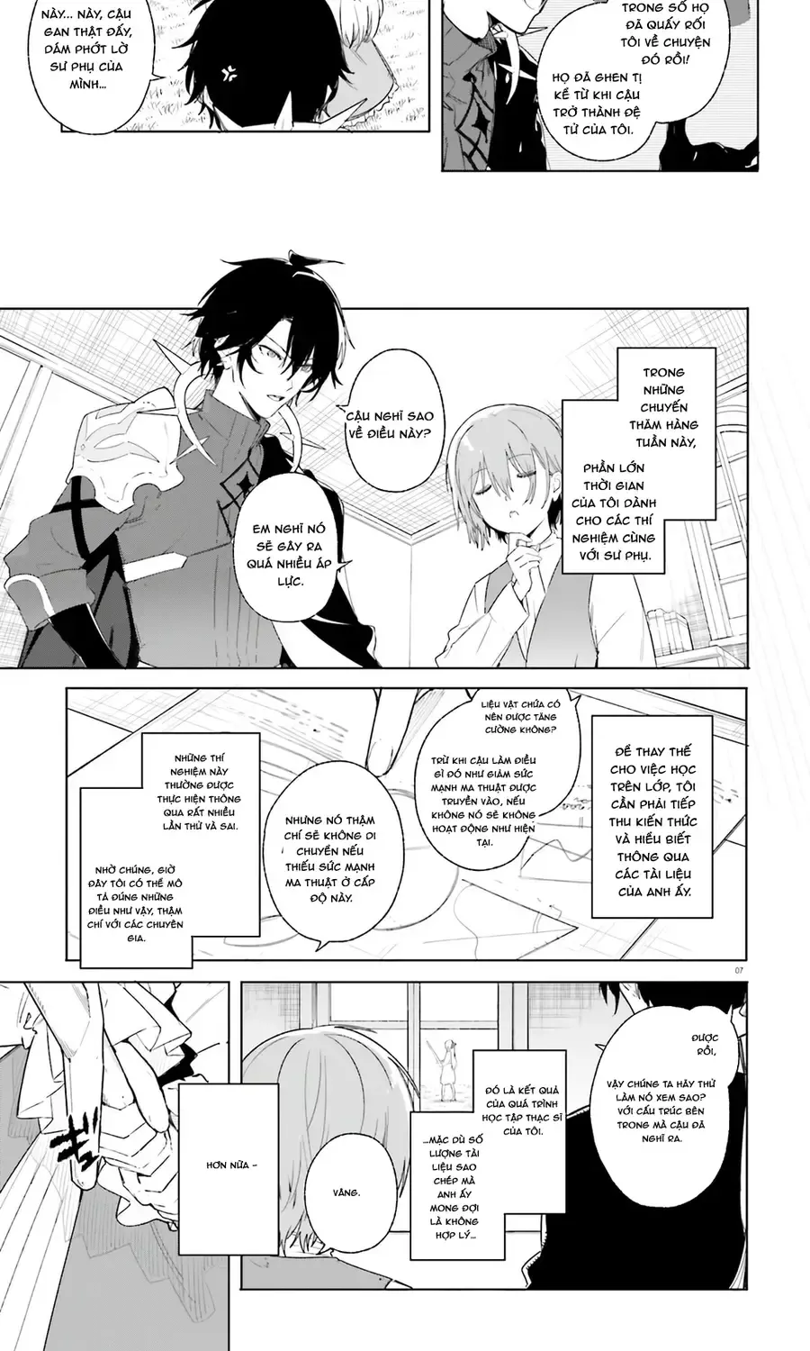 Majutsushi Kunon Wa Miete Iru Chap 11 - Next Chap 12