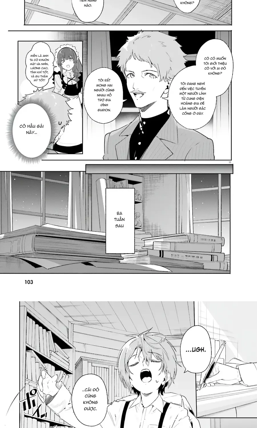 Majutsushi Kunon Wa Miete Iru Chap 12 - Next Chap 13