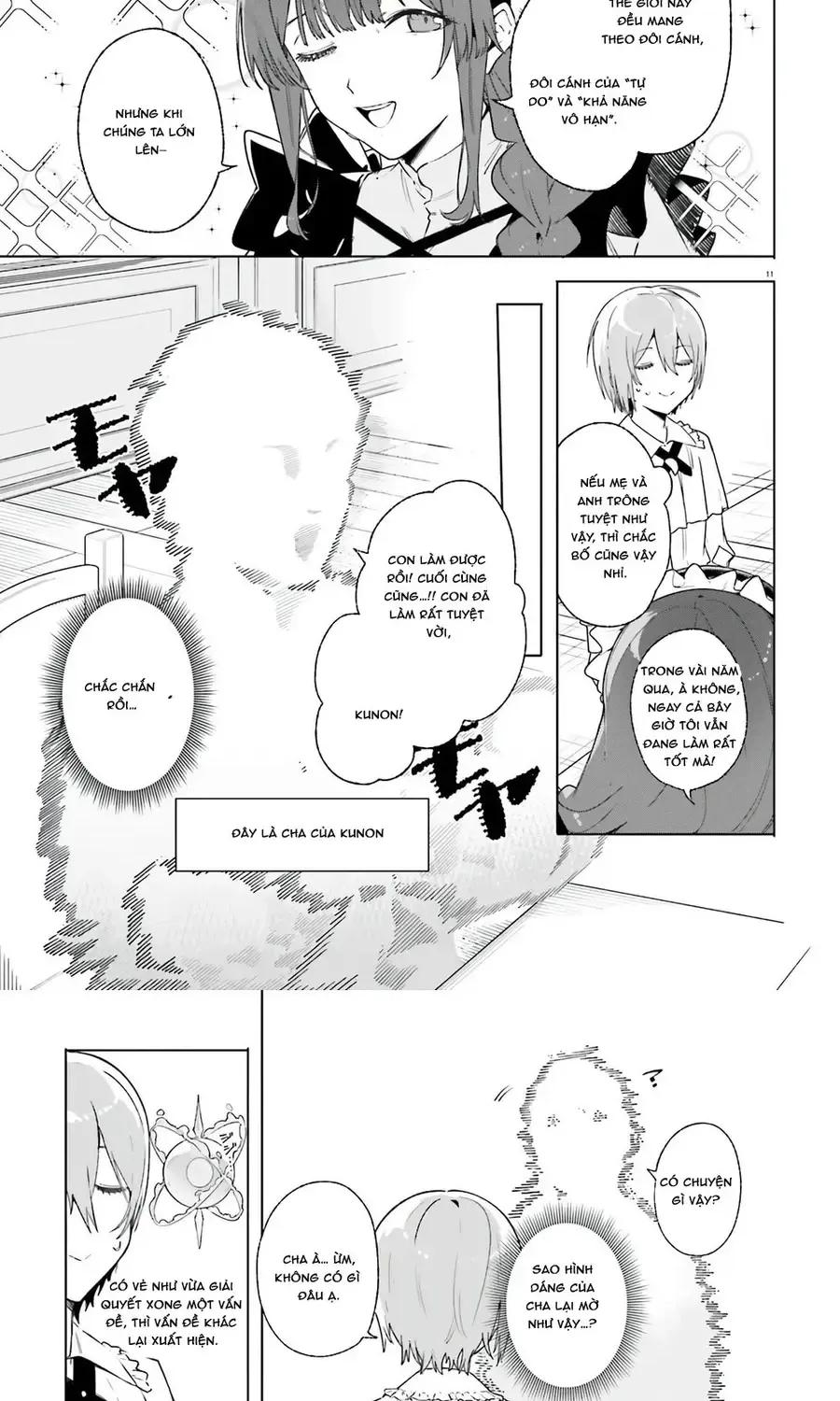 Majutsushi Kunon Wa Miete Iru Chap 13 - Next Chap 14