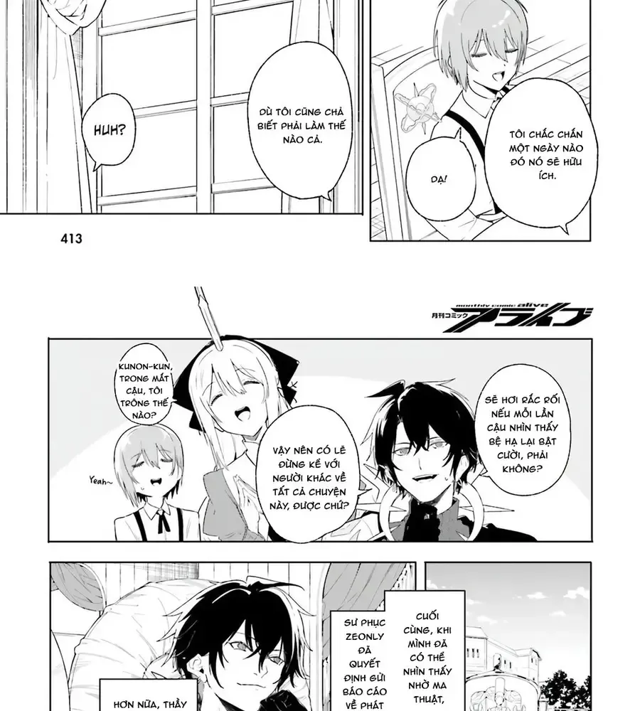 Majutsushi Kunon Wa Miete Iru Chap 13 - Next Chap 14