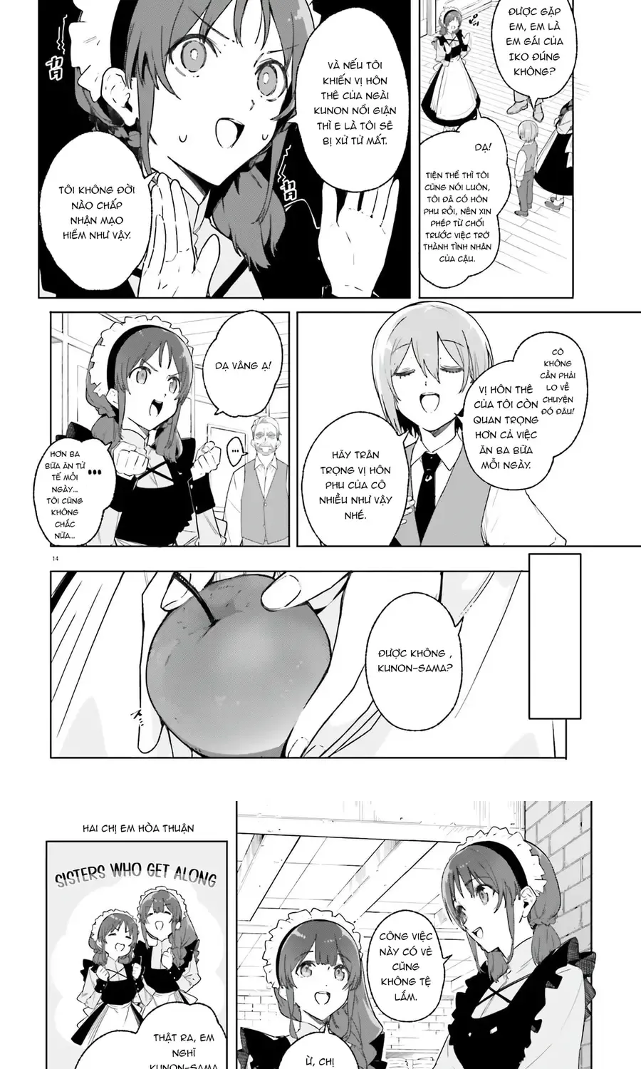 Majutsushi Kunon Wa Miete Iru Chap 14 - Next Chap 15