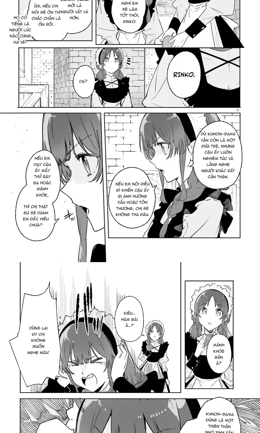 Majutsushi Kunon Wa Miete Iru Chap 14 - Next Chap 15