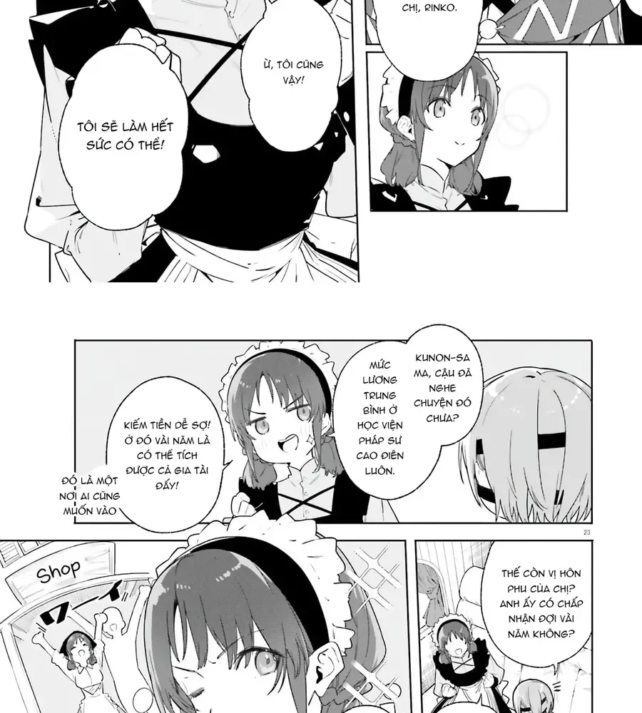 Majutsushi Kunon Wa Miete Iru Chap 14 - Next Chap 15