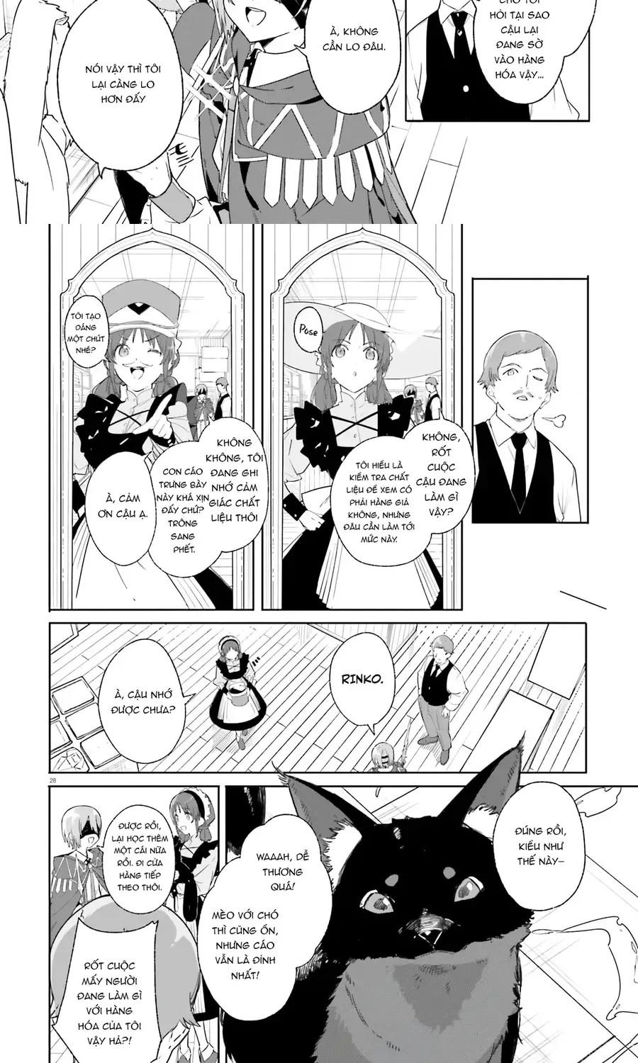 Majutsushi Kunon Wa Miete Iru Chap 14 - Next Chap 15