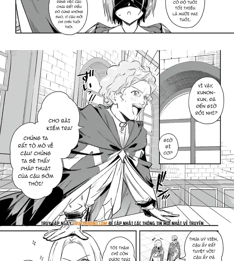 Majutsushi Kunon Wa Miete Iru Chap 7 - Next Chap 8