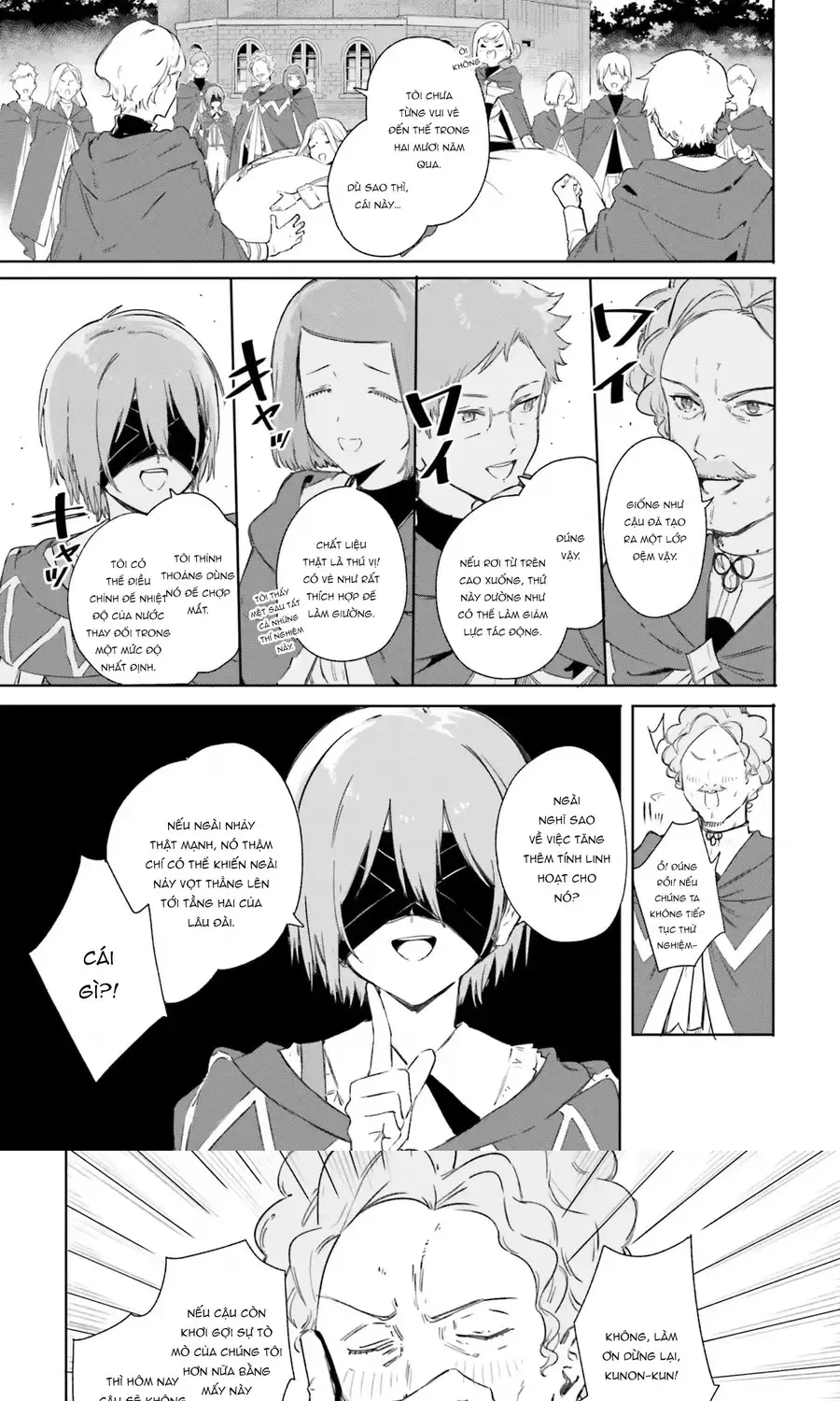 Majutsushi Kunon Wa Miete Iru Chap 8 - Next Chap 9