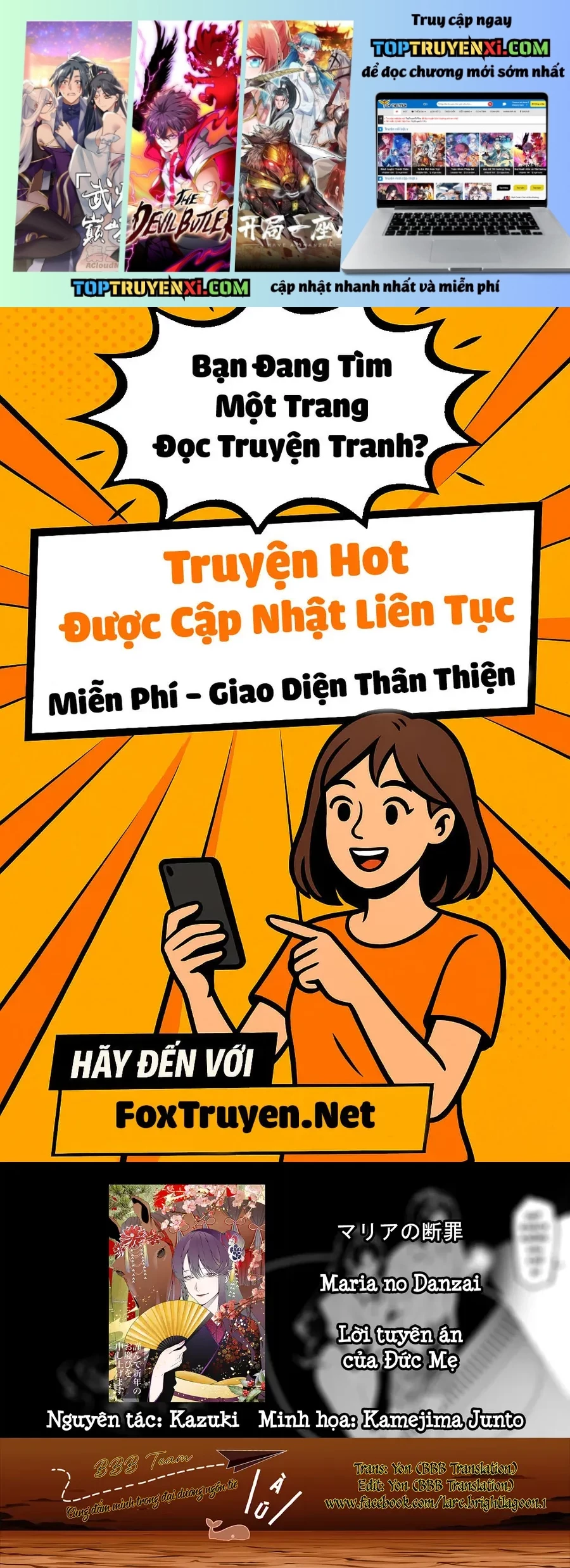 Maria Đoạn Tội Chap 62 - Next Chap 63