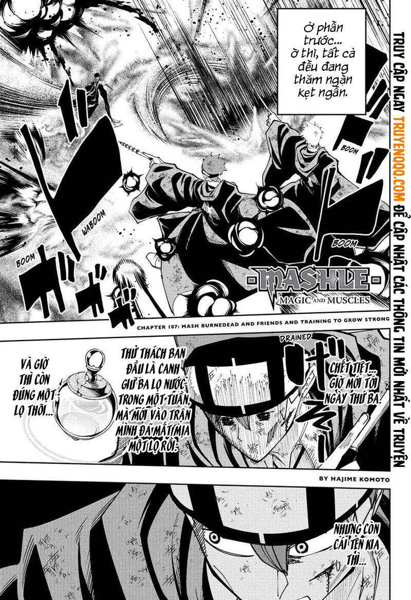Mashle: Magic And Muscles Chap 107 - Next Chap 108