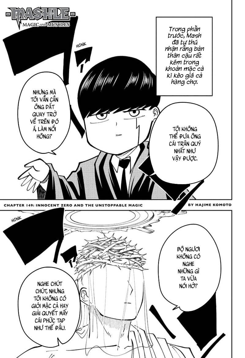 Mashle: Magic And Muscles Chap 149 - Next Chap 150
