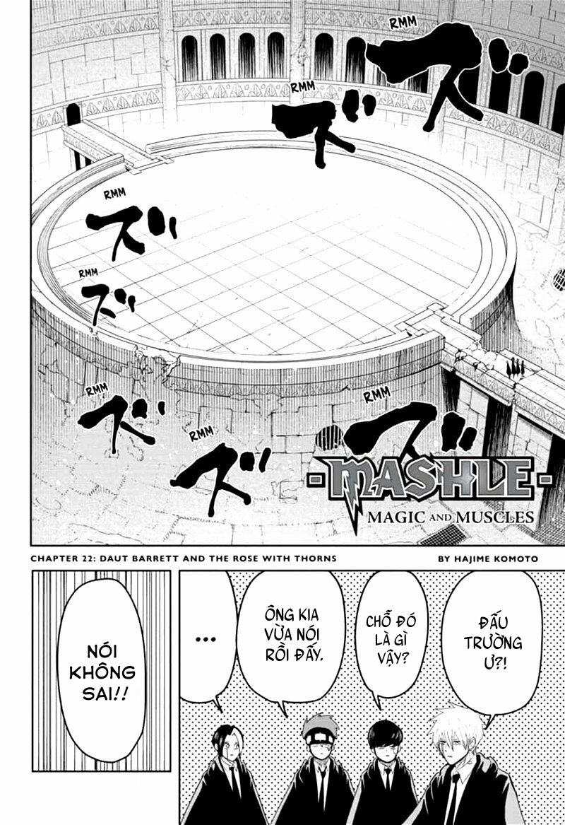 Mashle: Magic And Muscles Chap 22 - Next Chap 23
