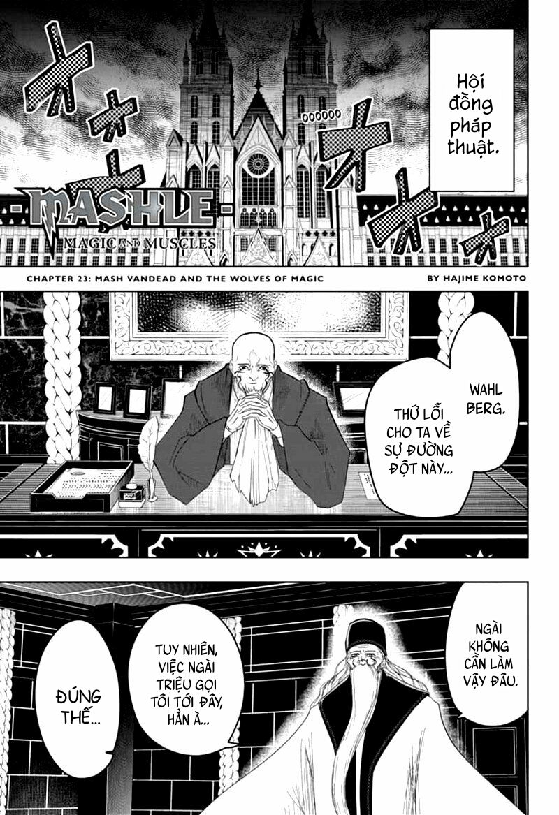 Mashle: Magic And Muscles Chap 23 - Next Chap 24