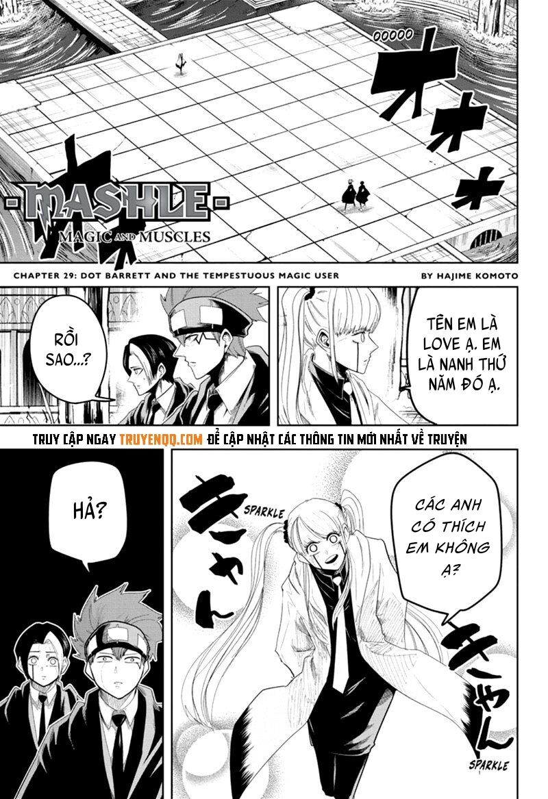 Mashle: Magic And Muscles Chap 29 - Next Chap 30