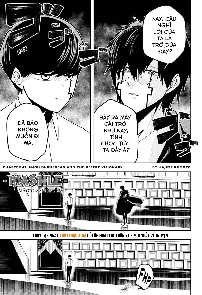 Mashle: Magic And Muscles Chap 42 - Next Chap 43