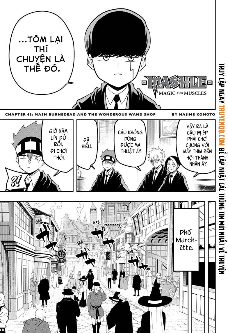 Mashle: Magic And Muscles Chap 43 - Next Chap 44