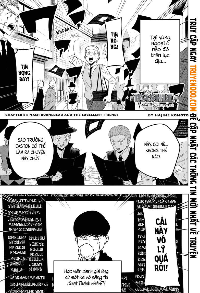 Mashle: Magic And Muscles Chap 81 - Next Chap 82