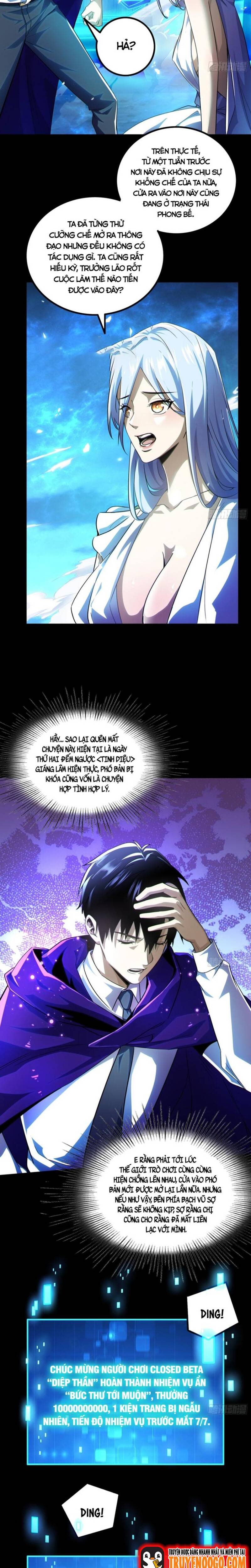 Mạt Thế Chi Đỉnh: Chỉ Có Ta Là Người Chơi Bản Closed Chap 11 - Next Chap 12