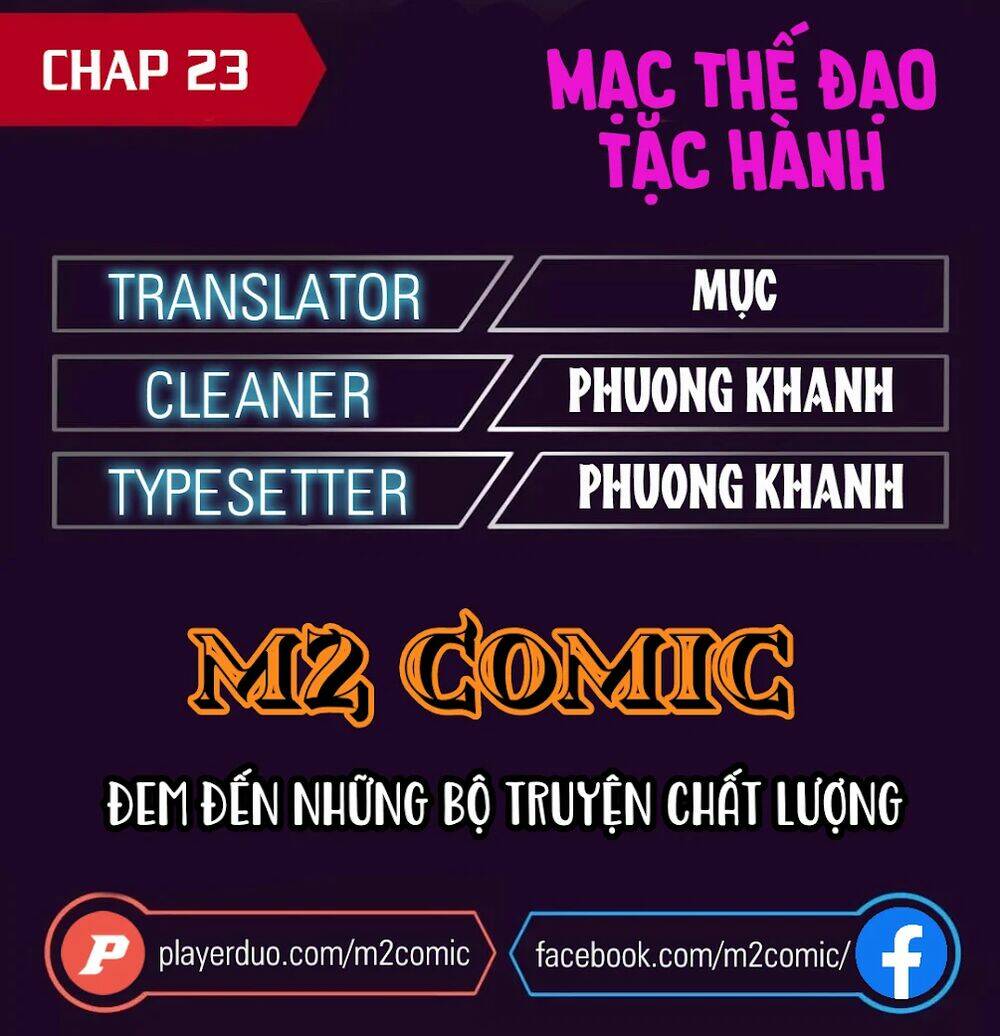 Mạt Thế Đạo Tặc Hành Chap 23 - Next Chap 24