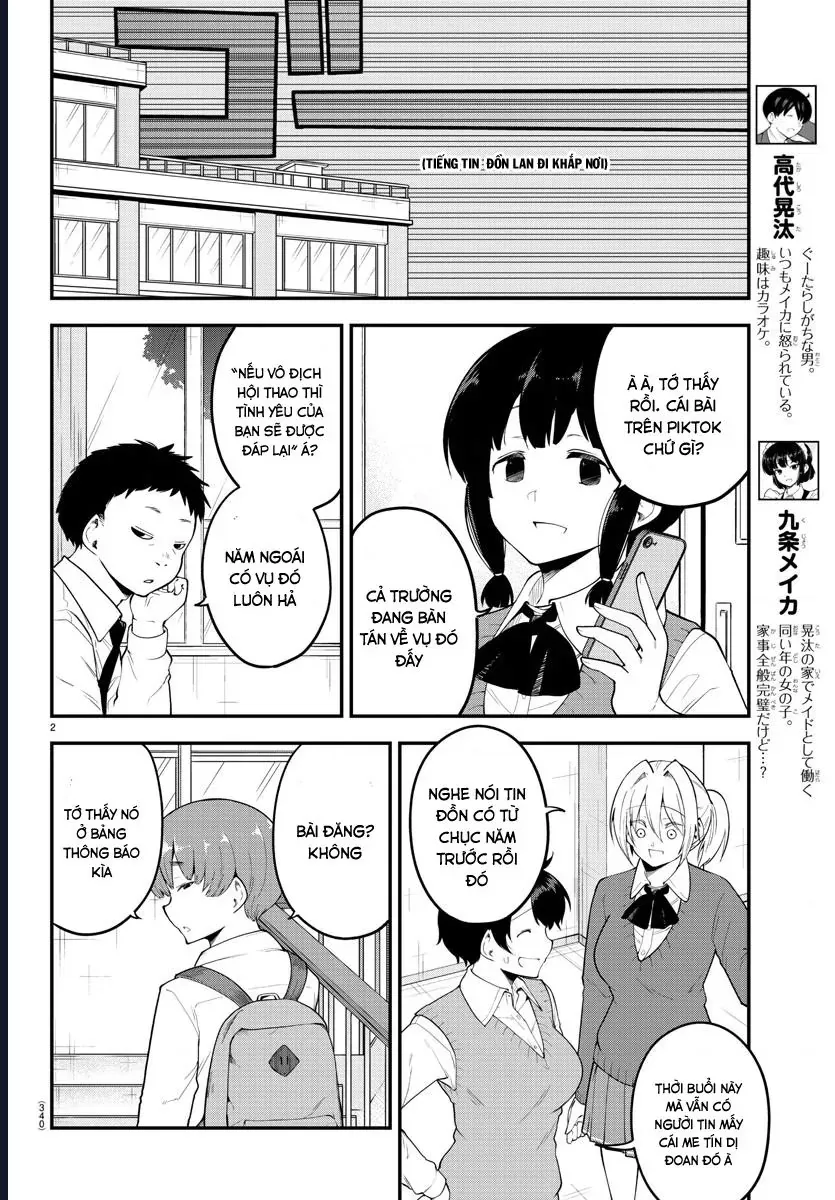Meika-San Can't Conceal Her Emotions Chap 110 - Next Chap 111