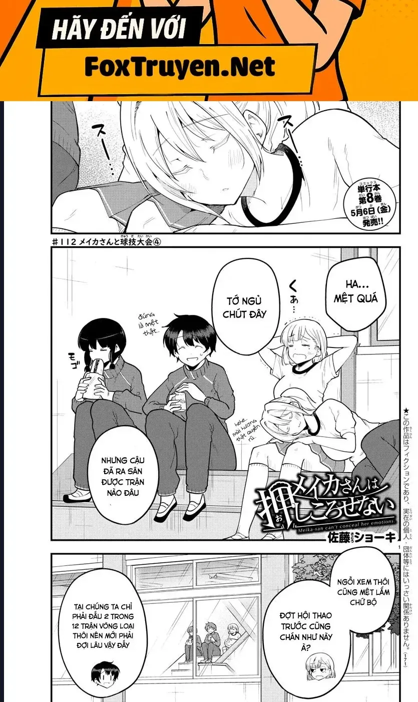 Meika-San Can't Conceal Her Emotions Chap 112 - Next Chap 113