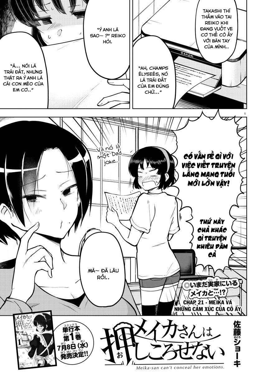 Meika-San Can't Conceal Her Emotions Chap 21 - Next Chap 22