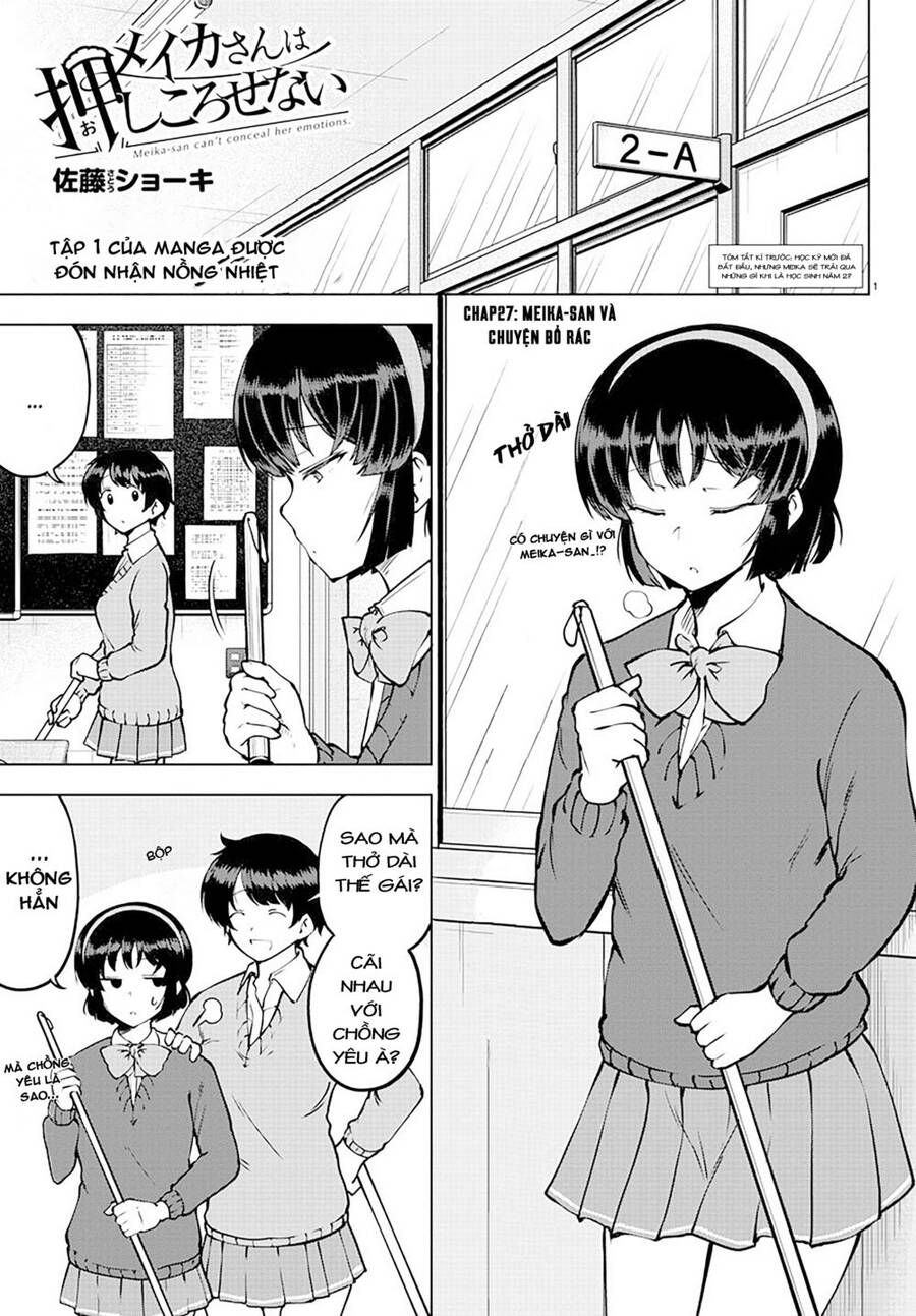 Meika-San Can't Conceal Her Emotions Chap 27 - Next Chap 28