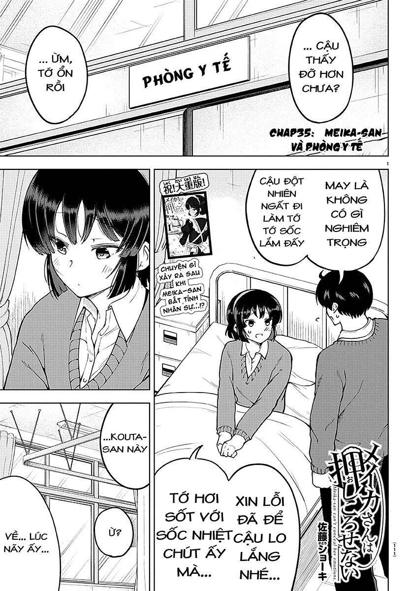 Meika-San Can't Conceal Her Emotions Chap 35 - Next Chap 36