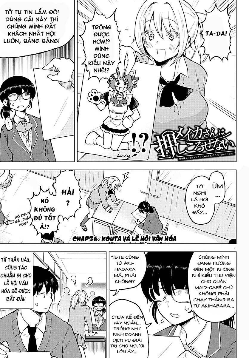 Meika-San Can't Conceal Her Emotions Chap 36 - Next Chap 37