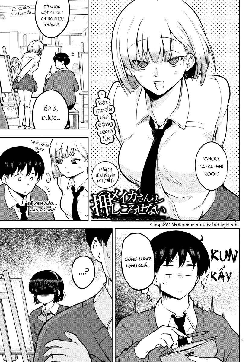 Meika-San Can't Conceal Her Emotions Chap 38 - Next Chap 39