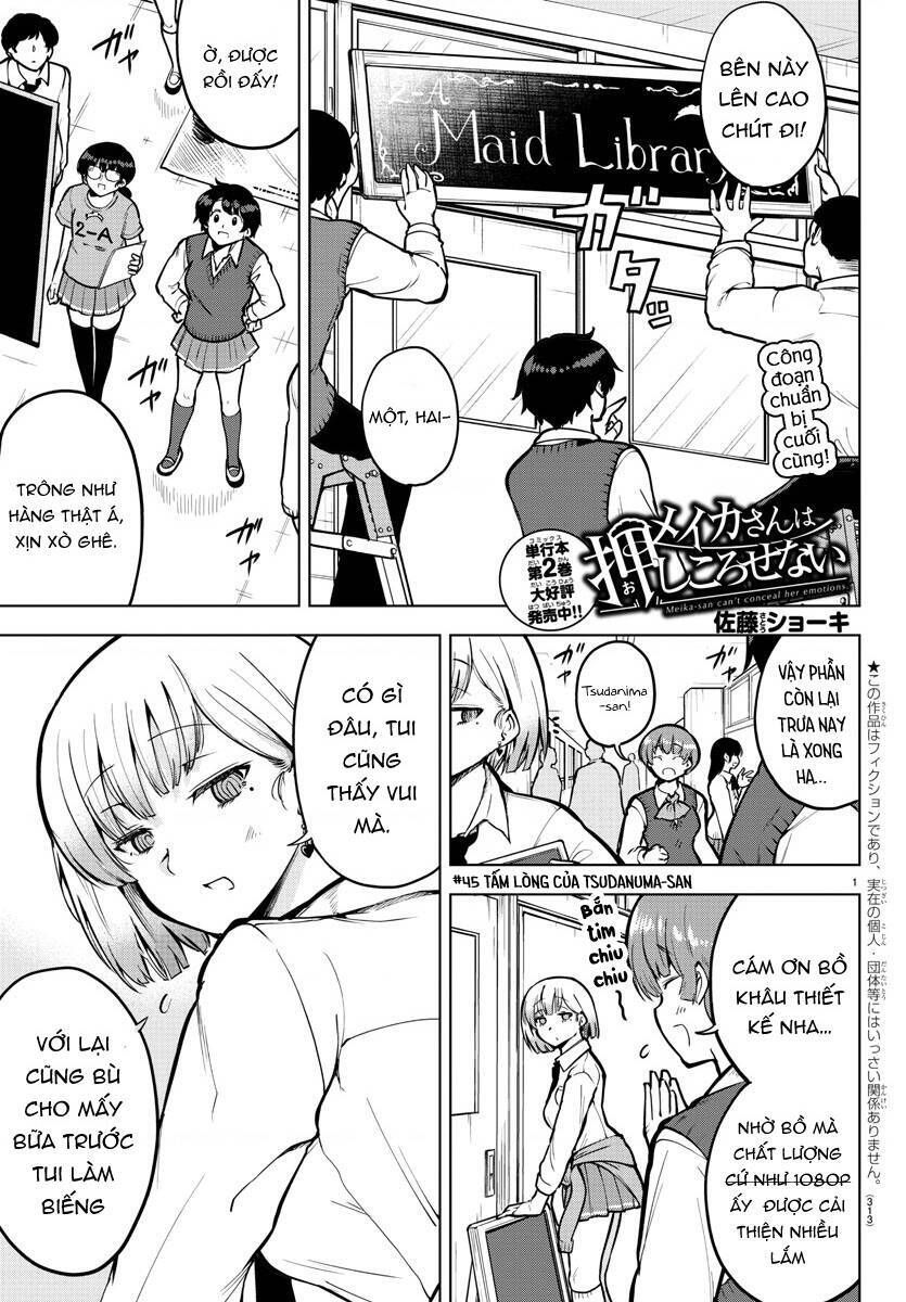 Meika-San Can't Conceal Her Emotions Chap 45 - Next Chap 46
