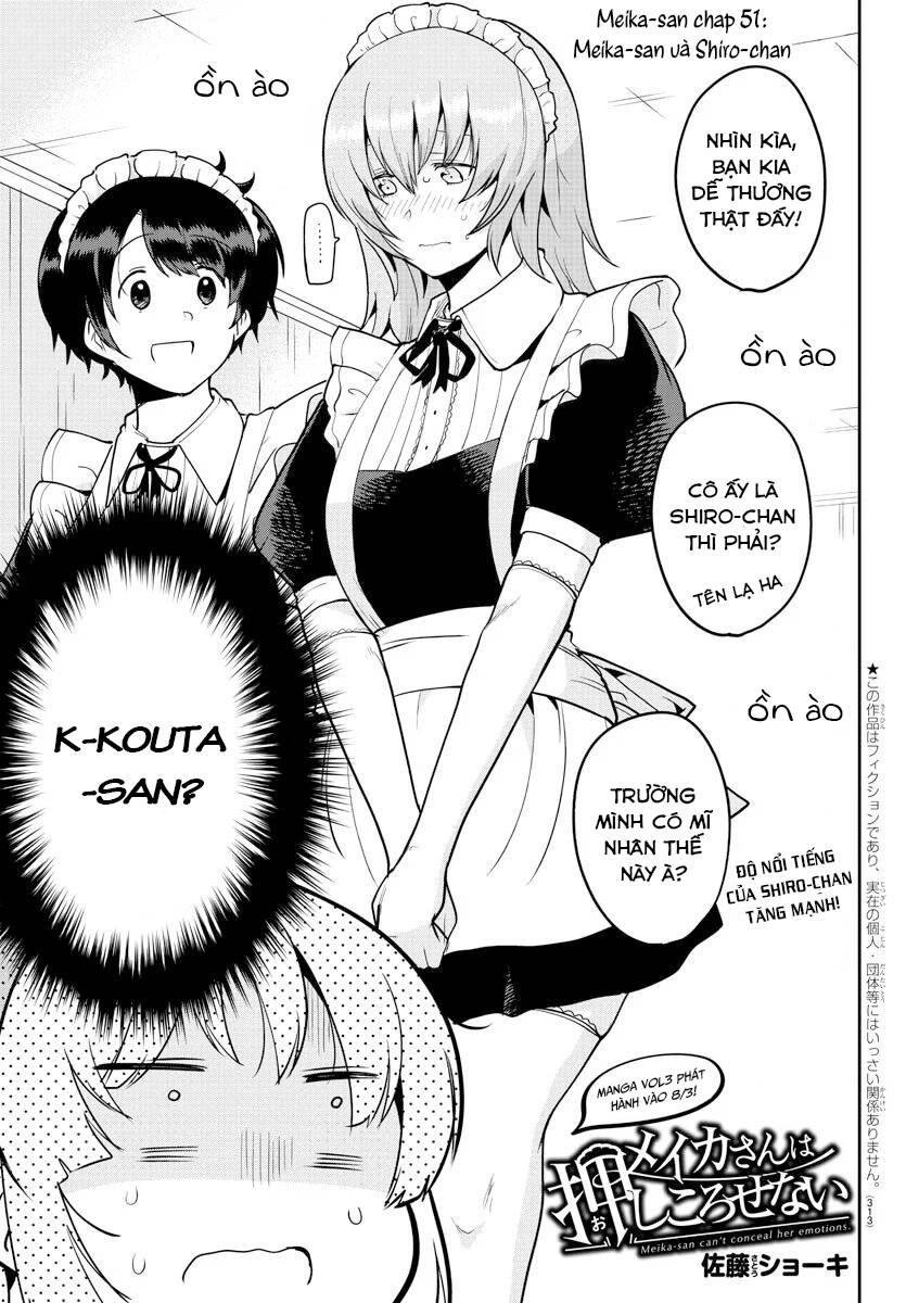 Meika-San Can't Conceal Her Emotions Chap 51 - Next Chap 52