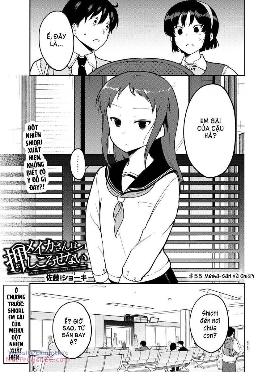 Meika-San Can't Conceal Her Emotions Chap 55 - Next Chap 56