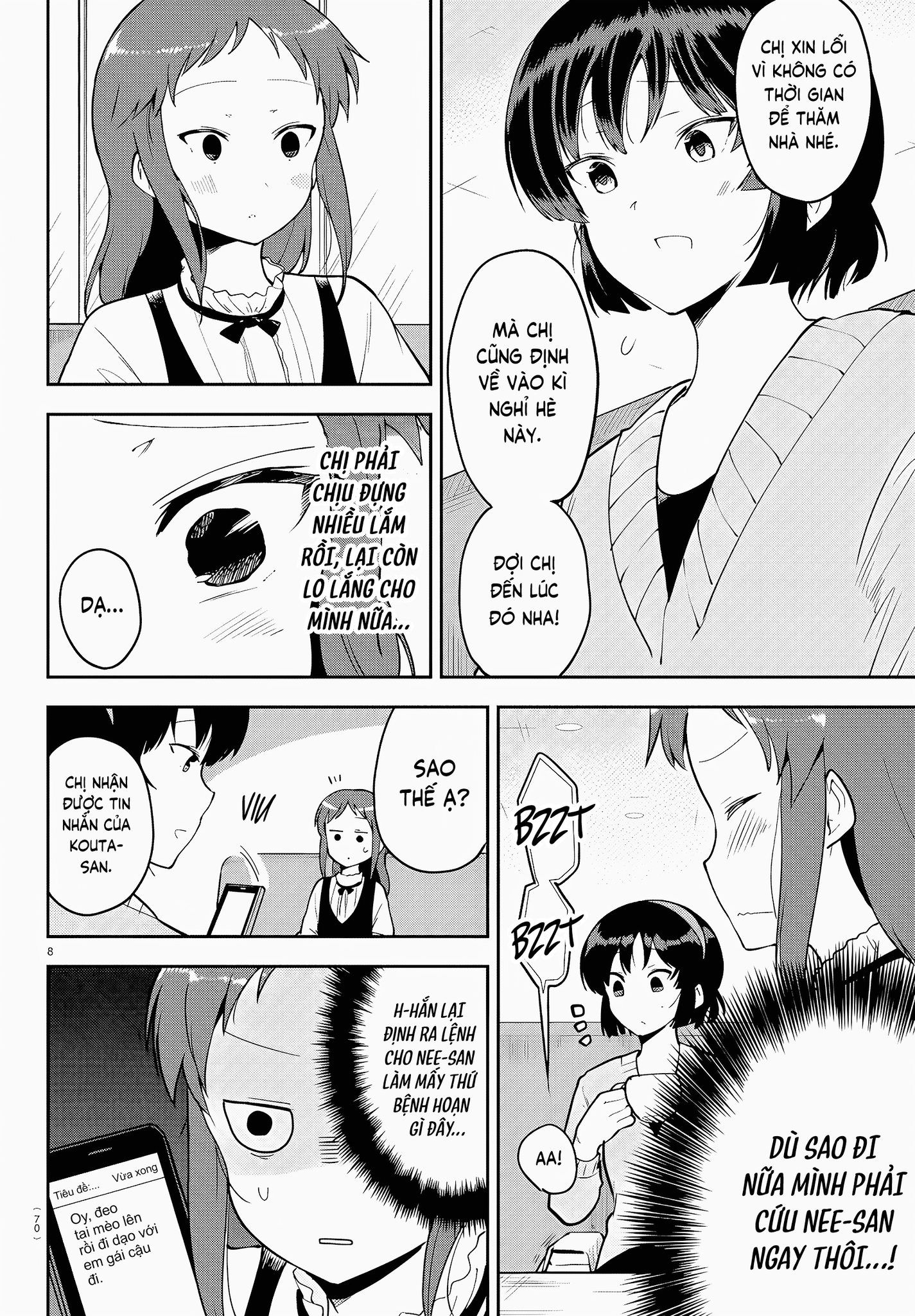Meika-San Can't Conceal Her Emotions Chap 56 - Next Chap 57