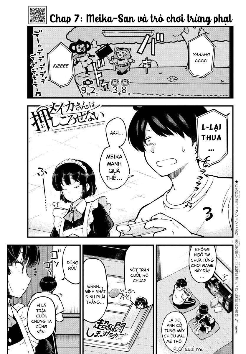 Meika-San Can't Conceal Her Emotions Chap 7 - Next Chap 8