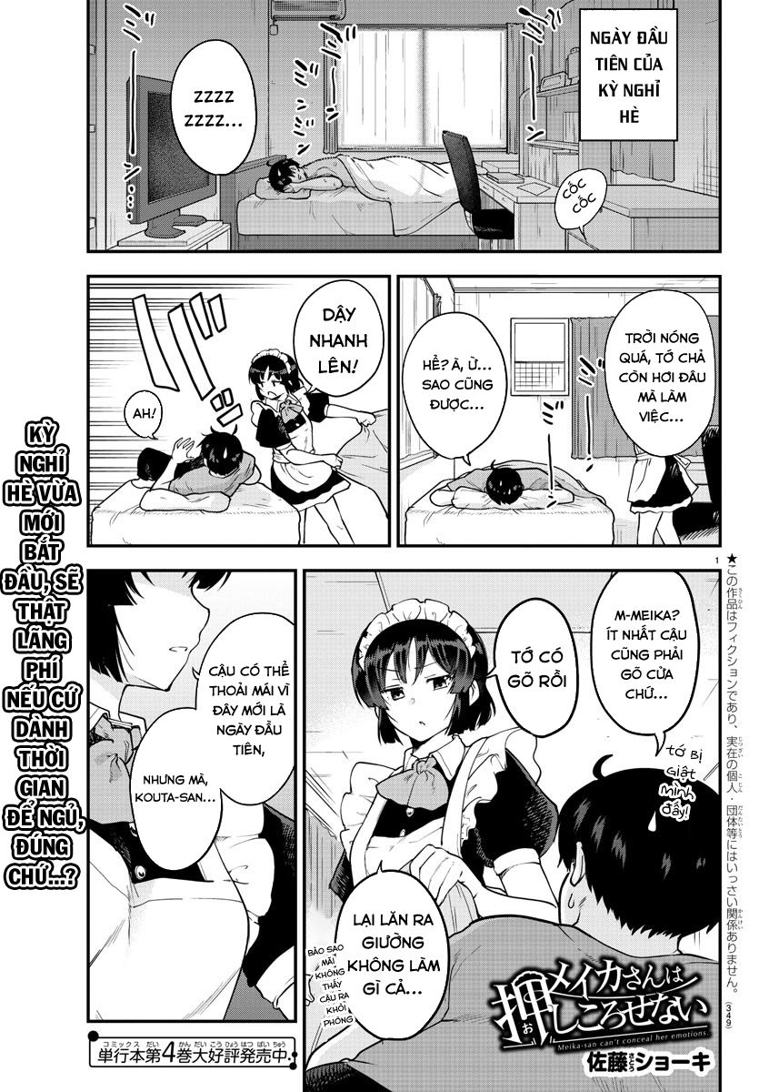 Meika-San Can't Conceal Her Emotions Chap 72 - Next Chap 73