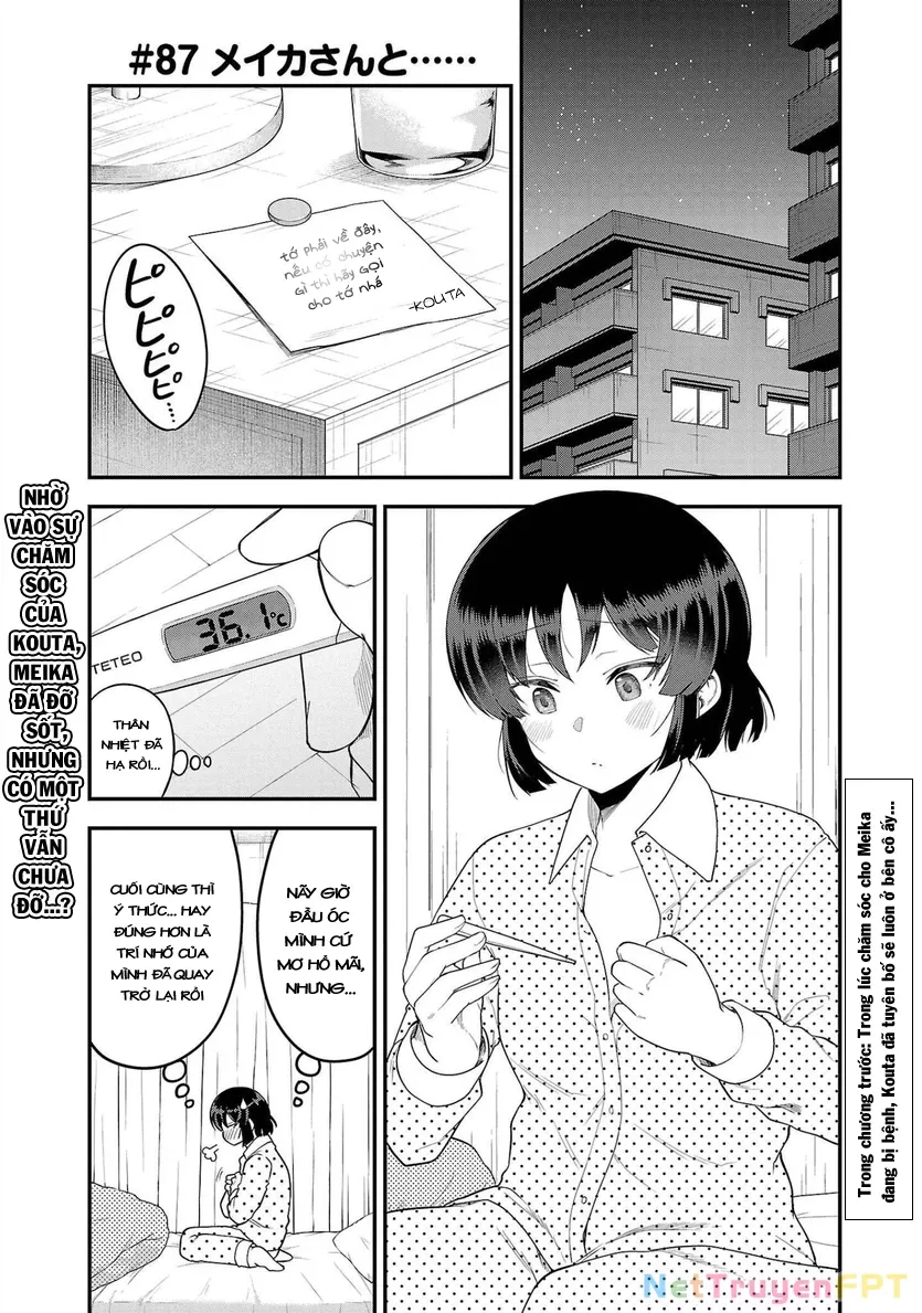 Meika-San Can't Conceal Her Emotions Chap 87 - Next Chap 88