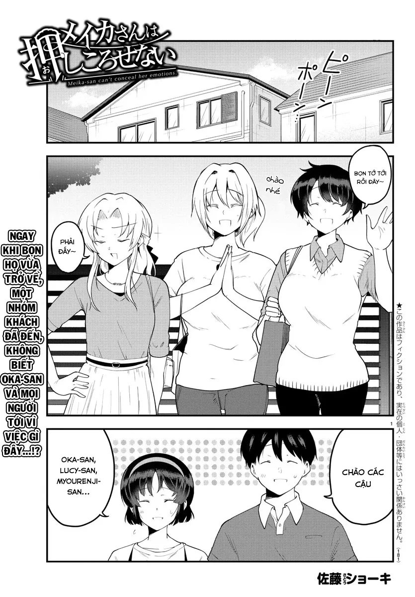Meika-San Can't Conceal Her Emotions Chap 95 - Next Chap 96