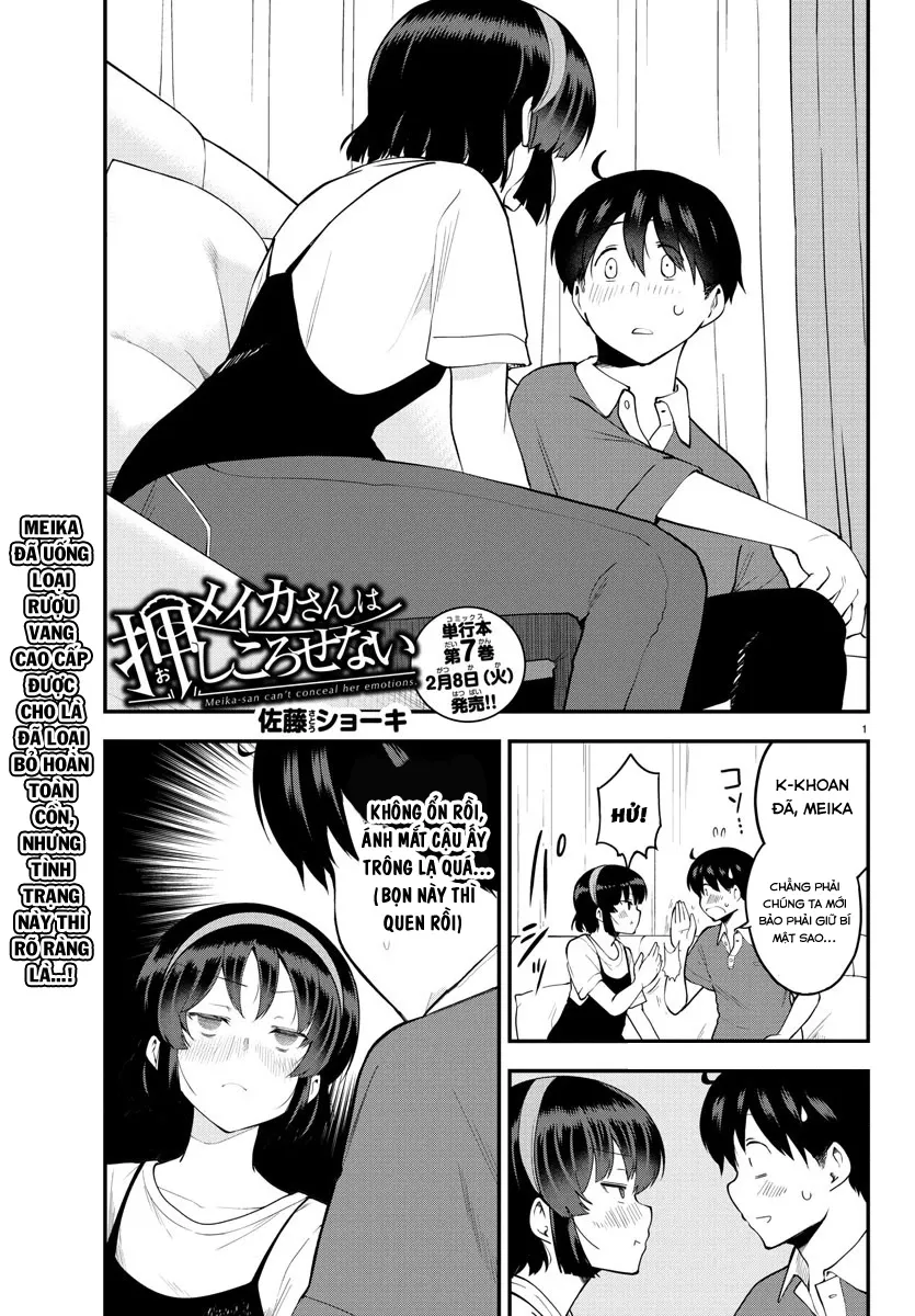 Meika-San Can't Conceal Her Emotions Chap 96 - Next Chap 97