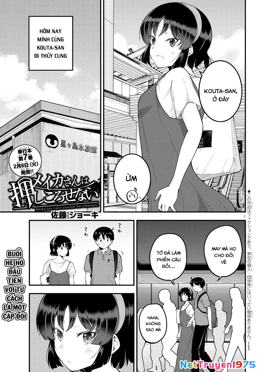 Meika-San Can't Conceal Her Emotions Chap 97 - Next Chap 98