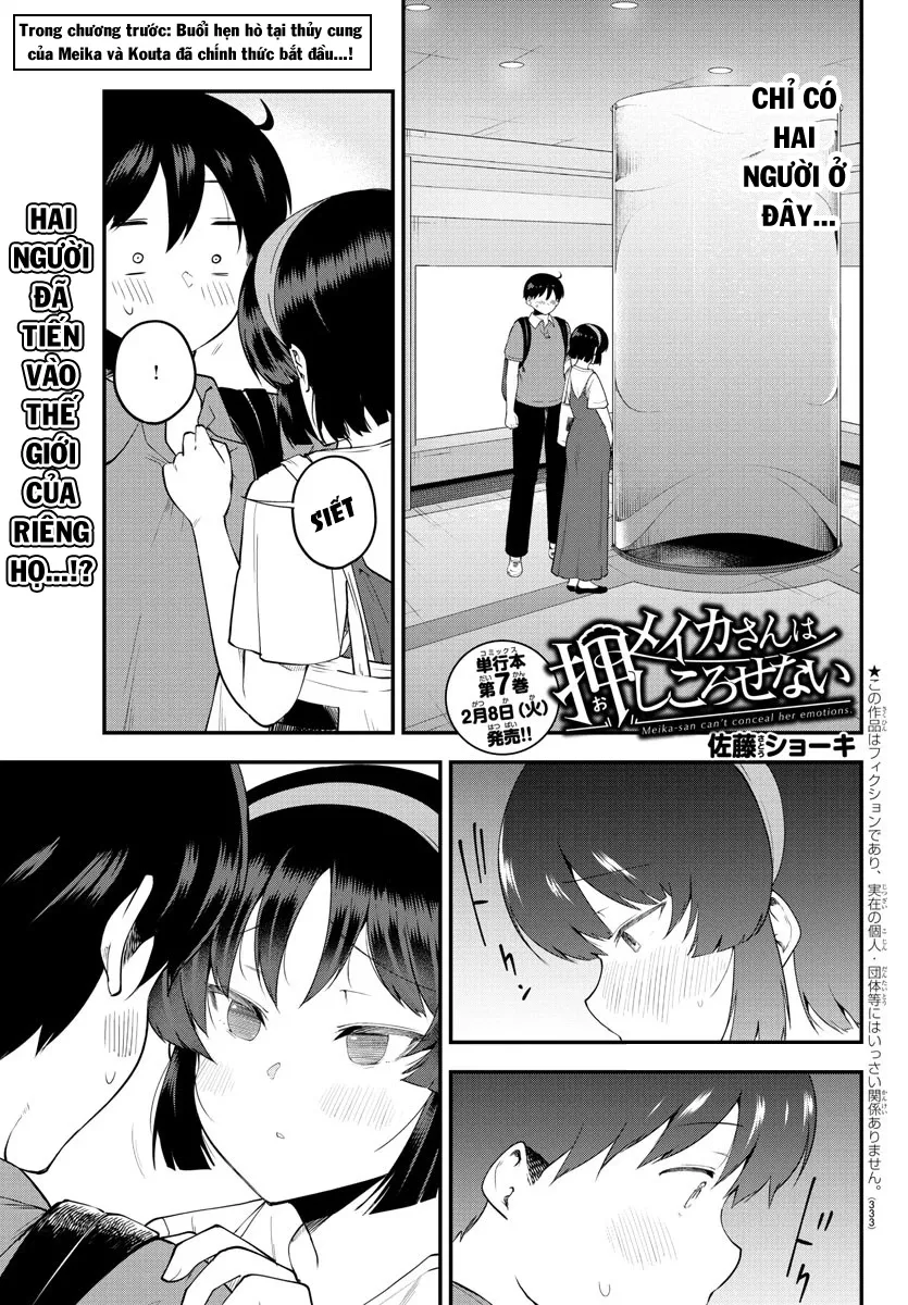 Meika-San Can't Conceal Her Emotions Chap 98 - Next Chap 99
