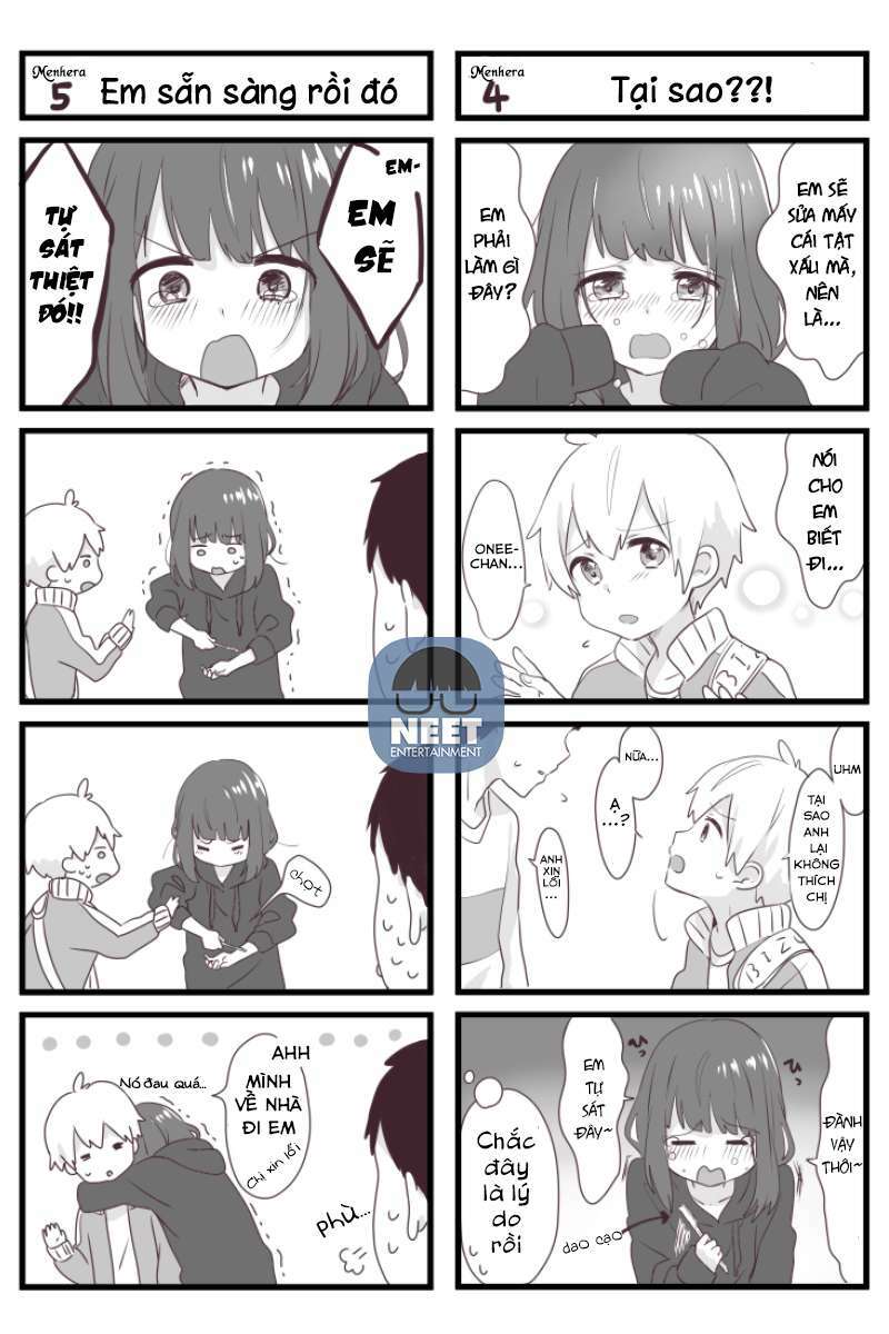 Menhera Shoujo Kurumi-Chan Chap 4 - Next Chap 5